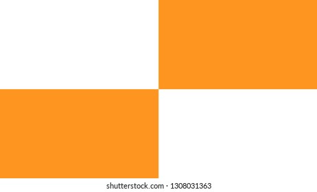 Checkered Pattern Tile Background White Orange Stock Illustration ...