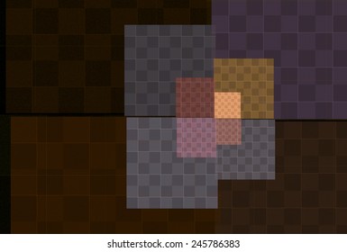 Checkered Pink Purple Brown Gold Tiled Stock Illustration 245786383 ...