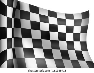 Checkered Race Flag Stock Illustration 161365913 | Shutterstock