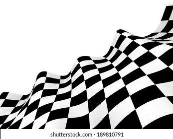 Checkered Race Flag Racing Flags Background Stock Illustration ...