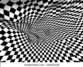 Vector Abstract Black White Grid Optical Stock Vector (Royalty Free ...