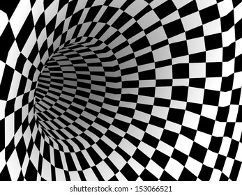 Checkered Texture 3d Background Abstract Design Stock Illustration ...