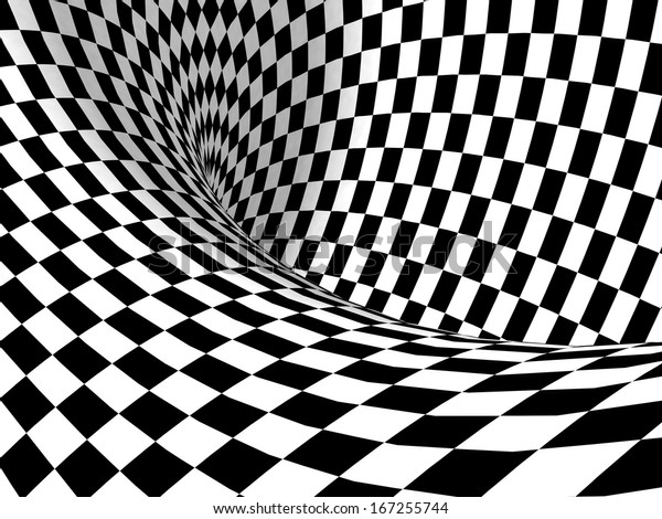 Checkered Texture 3d Background Abstract Design Stock Illustration ...