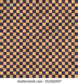 Checkered Tiles Seamless Texture Floors Walls Stock Illustration