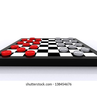 Checkers - 3D