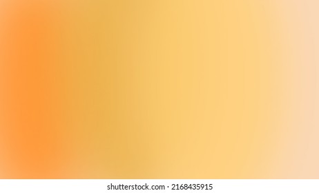 Cheerful Background For Laptop Or Tablet Wallpaper With Gradient Of Soft Orange Colors.