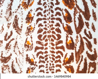 Cheetah Print Boho Ocelot Background Beige Stock Illustration ...