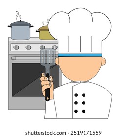 Chef icon: Represents culinary expertise and cooking skills. - Powered by Shutterstock