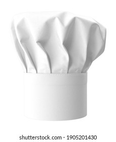 Chef's Toque 3D Illustration On White Background