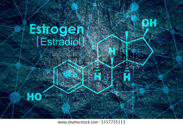 Chemical Molecular Formula Hormone Estrogen Infographics Stock Illustration 1557735113 8977