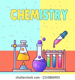 chemistry experiment setup