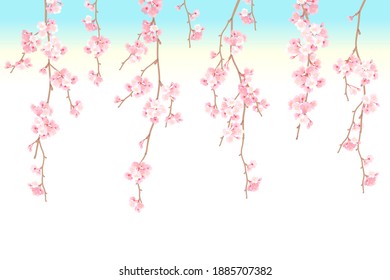 桜 背景 ぼかし のイラスト素材 画像 ベクター画像 Shutterstock