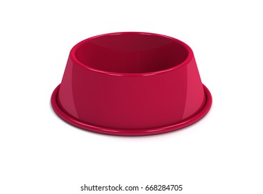 Cherry Empty Bowl Pet Food