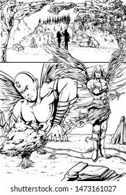 Cherubim Is In Eden's Garden