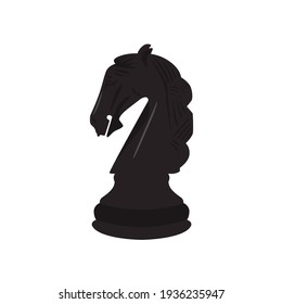 Chess horse figurine icon isolated on white background - Powered by Shutterstock