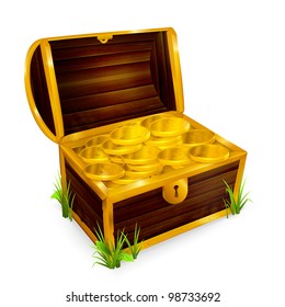 Chest Bitmap Copy Stock Illustration 98733692 | Shutterstock