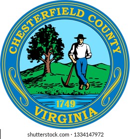 Chesterfield County Coat of Arms. America