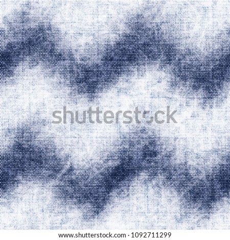 Chevron Bleached Canvas Effect Textured Background. Seamless Pattern.