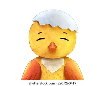 Chicken Cartoon Cute Children's Illustration