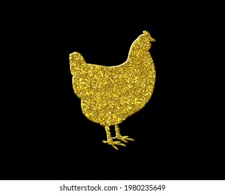 golden chickens