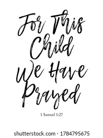 Child Quote Bible Quote Nursery