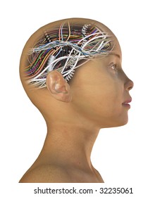 Child With Wired Brain