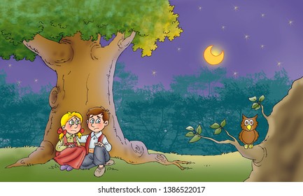 children fairy tales hansel