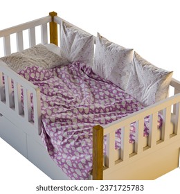 Childrens bed Naomi with board - Solid Beech Polys: 214761
Verts: 215386
Units: Millimeters
Dimension: 1680.0 x 939.59 x 790.3