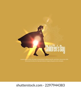 childrens day creative. India world international celebration on 14th november. - Powered by Shutterstock