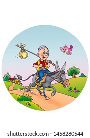 Children's Fairy Tales Bald Boy