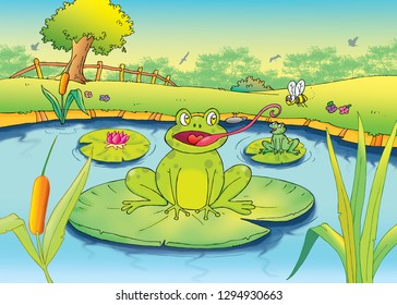 197 Ox Frog Images, Stock Photos & Vectors | Shutterstock