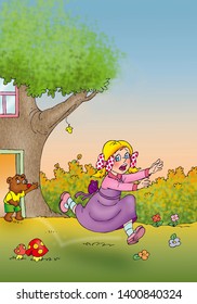 children's fairy tales goldilocks and the three bears