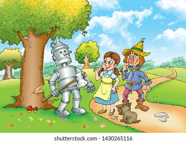 Children's Fairy Tales Wizard Of Oz