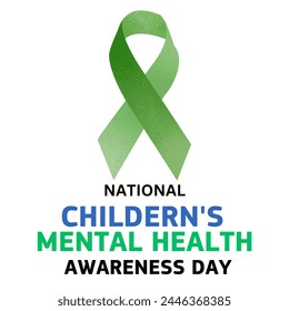 Children's Mental health awareness day observed in Month of May, banner design template Vector illustration background. - Powered by Shutterstock