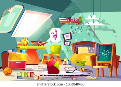 Kids Drawing Floor Stock Illustrations Images Vectors