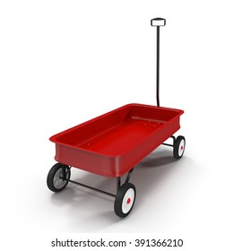 childs red wagon