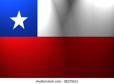 Chilean Flag Waving Wind Spotlight Stock Illustration 38270611 ...