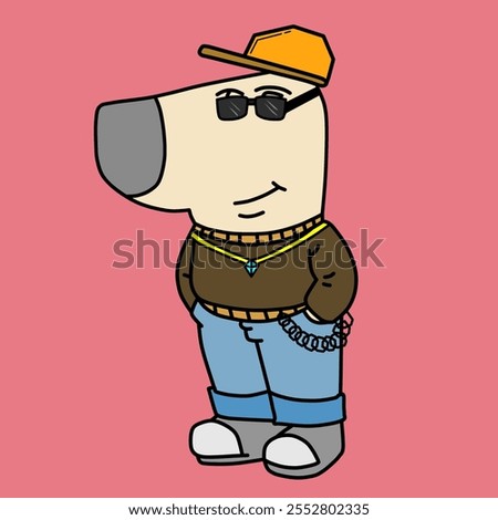 Chill guy remake with cool boy styles