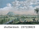 Chinese landscape near Nanking by Johannes Nieuhof He traveled and documented China for the Dutch East India Company from 1654-57.