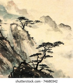 Chinese Landscape Painting.