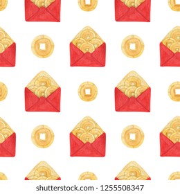 Chinese New Year Red Envelope and Lucky Money