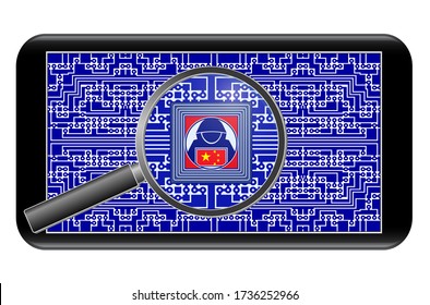 Chinese Spy Chips In Smartphones. China Using Spyware In Cellphones For Espionage 