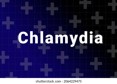 Chlamydia Disease Illustration Chlamydia Title On Stock Illustration ...