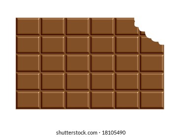 Similar Images, Stock Photos & Vectors of Black Chocolate Package Bar ...