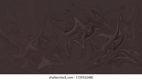 Chocolate Marble Texture Design Liquid Color Stock Illustration