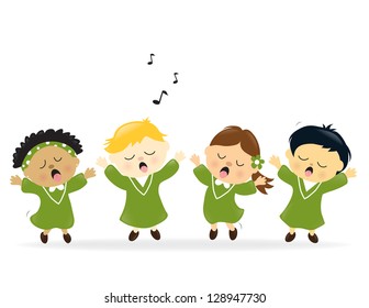 Choir singing praise - Jpeg - Powered by Shutterstock