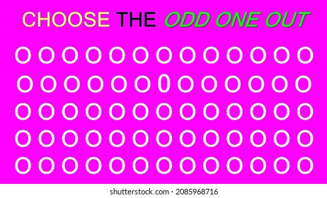 Choose the odd one out in white font with purple background