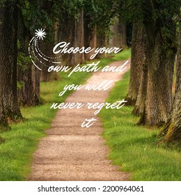 Choose Your Own Path You Will Stock Illustration 2200964061 | Shutterstock