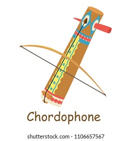 Chordophone Icon. Isometric Illustration Of Chordophone Icon For Web