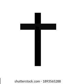 christian god icon black and white